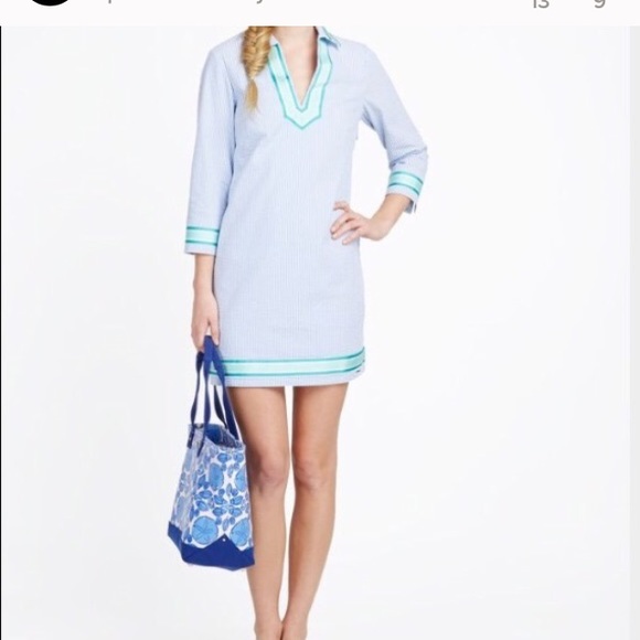 Vineyard vines seersucker dress size 2