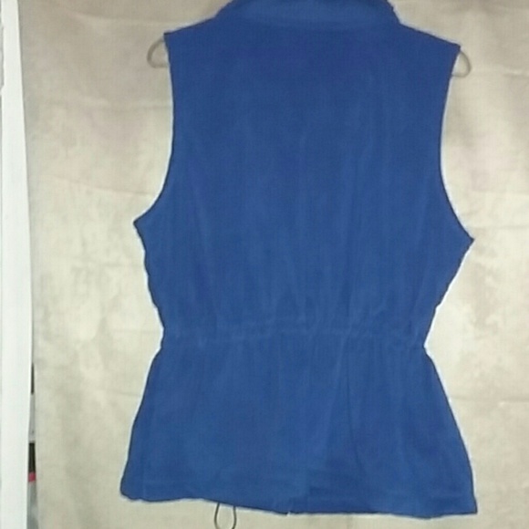 💙Gloria Vanderbilt  Missy Vest Jacket 💰SALE💰 - Picture 4 of 4