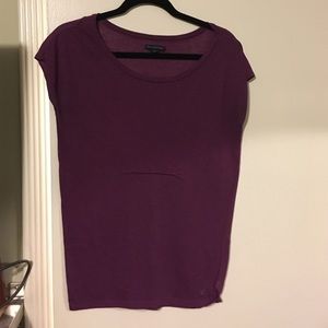 Loose purple tee