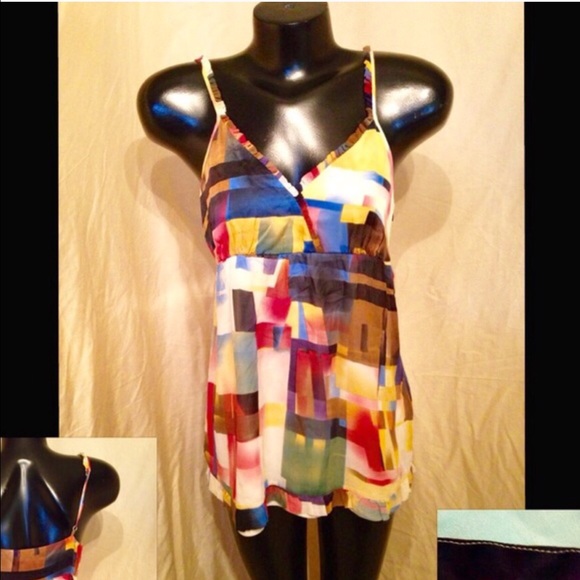 Kensie Geometric Camisole