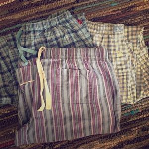 Lot of pajama pants