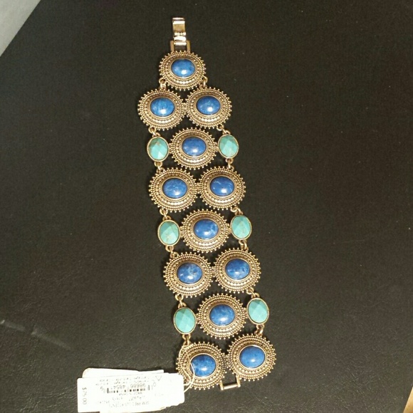 Lucky Brand Jewelry - Lucky Brand Lapis & Turquoise Bracelet