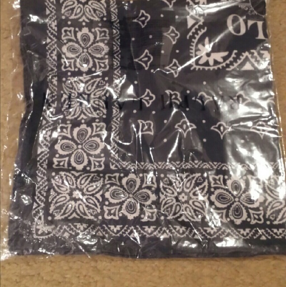 RARE! Polo Ralph Lauren Navy Blue Handkerchief. - Picture 5 of 5