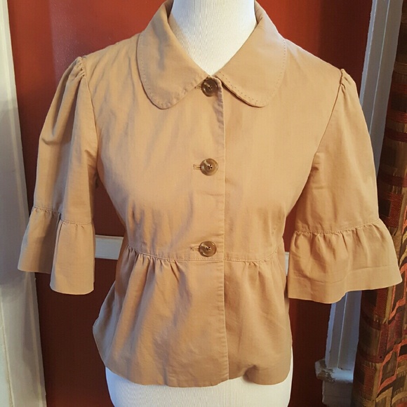 Tahari jacket - beige