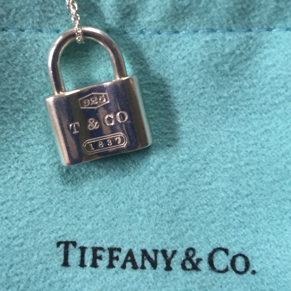 Tiffany & Co. Padlock Necklace! Beautiful/Elegant