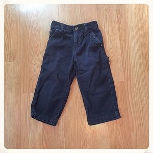 Cherokee Navy Corduroy Pants, 2T