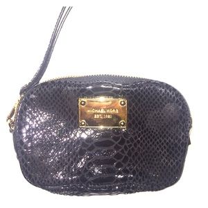 Michael Kors Black Wristlet