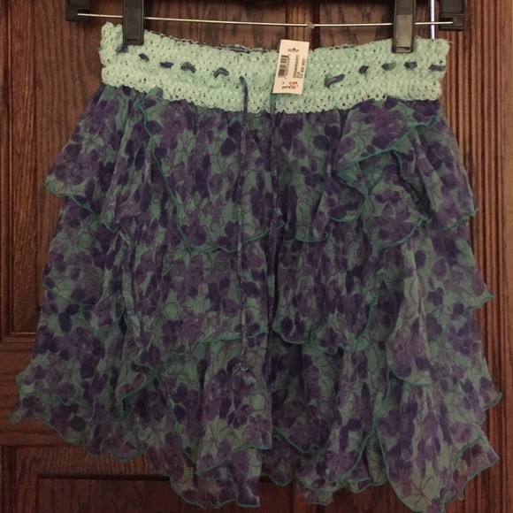 Poupette St Barth Silk Sasha Mini Skirt - Picture 2 of 4