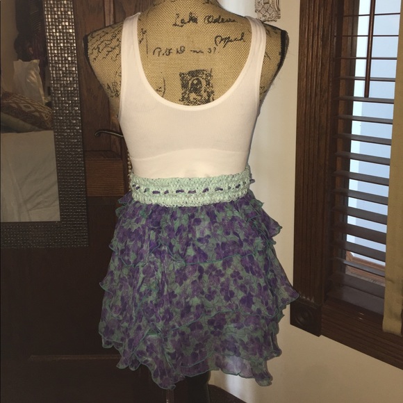 Poupette St Barth Silk Sasha Mini Skirt - Picture 4 of 4