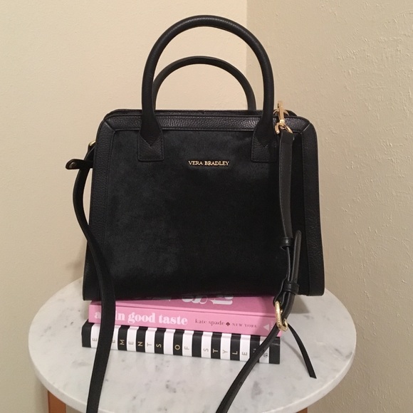 Vera Bradley Handbags - Vera Bradley Natalie Calf Hair Satchel -NWT