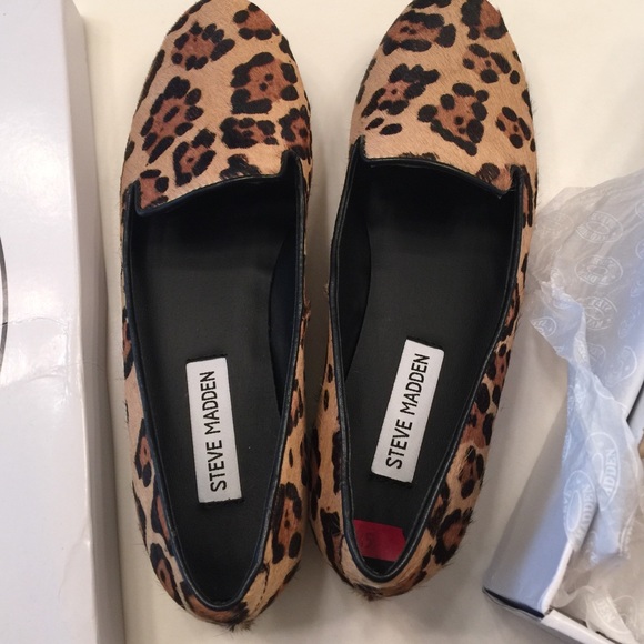Leopard print Steve Madden Loafers