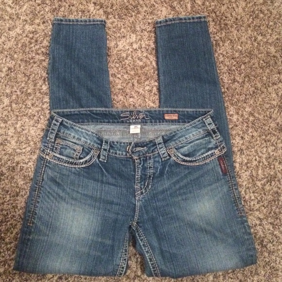 Silver jeans