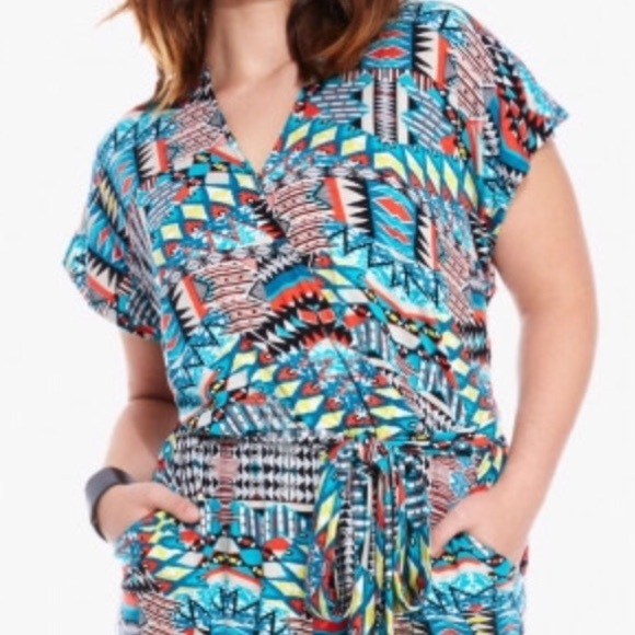 Plus size romper