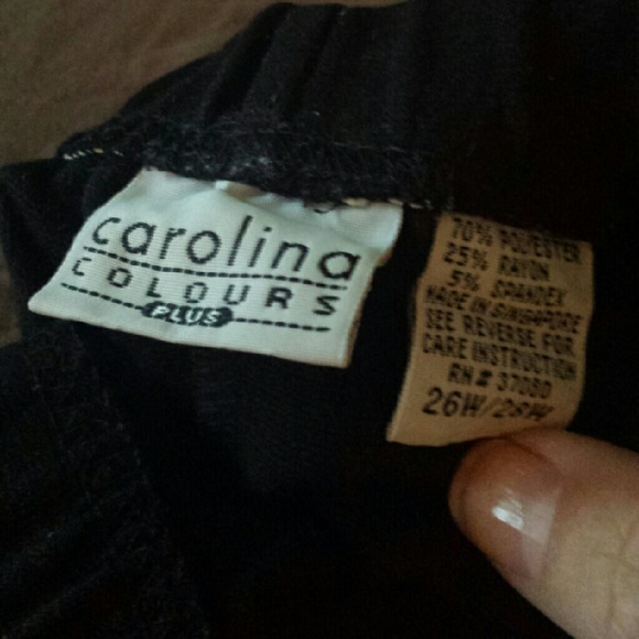 Long pencil knit skirt