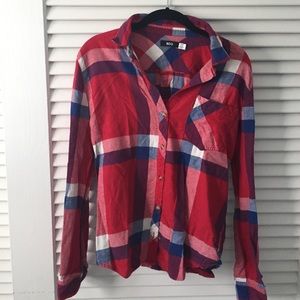 BDG plaid long sleeve