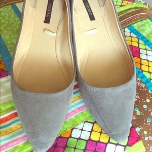 Forever 21 gray suede flats