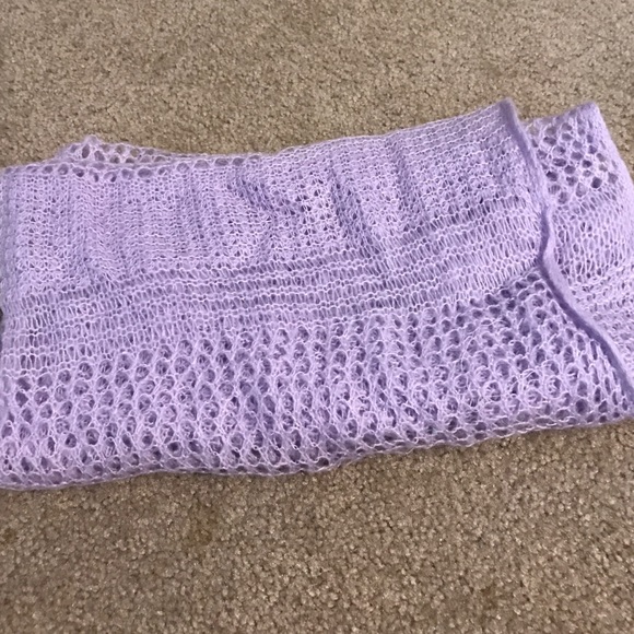 Lavender infinity scarf