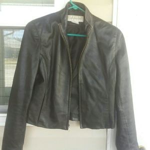 Leather jacket