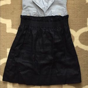 J.Crew linen city mini skirt - size 0