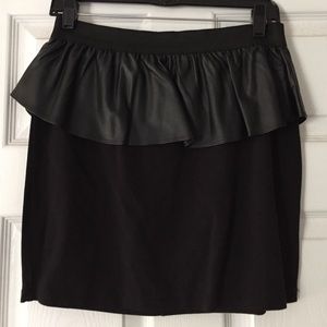 Peplum skirt