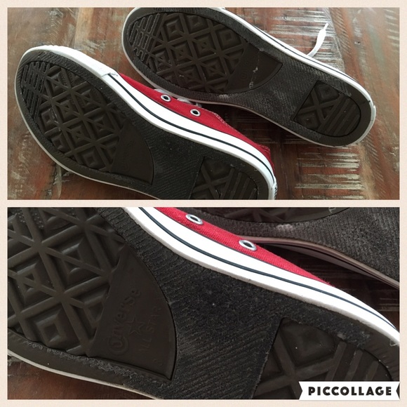 ❌SOLDⓂ❌Red converse all star chuck Taylor's - Picture 4 of 4