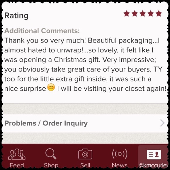 🎉 5 STAR Reviews from happy Posher's🎉