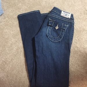 True Religion Jeans skinny straight leg
