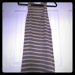 Silk striped tunic/dress.