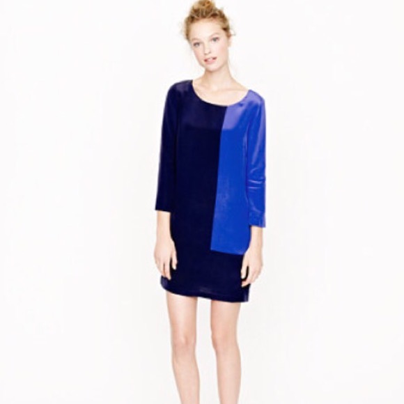 J. Crew Jules Dress in Colorblock