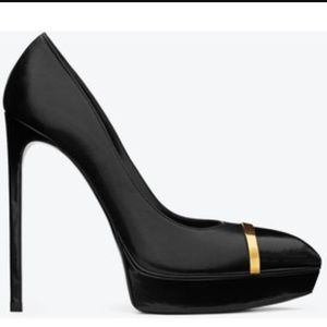 BRAND NEW Saint Laurent Classic Janis Cap-Toe Pump