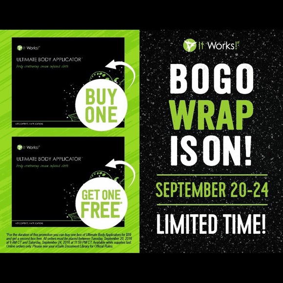 Bogo buy one get one free for 59$ p#9036177609