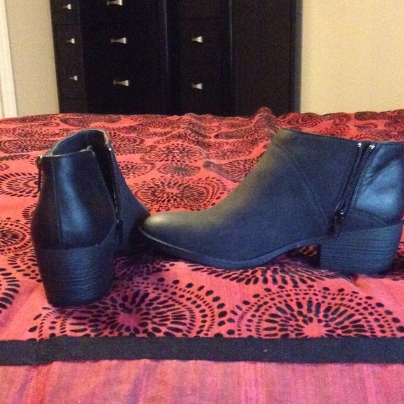 BC Black Ankle Boots