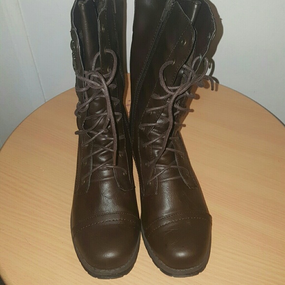 CUTE COMBAT BOOTS - Picture 3 of 3