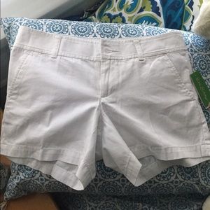 White Lilly Pulitzer shorts