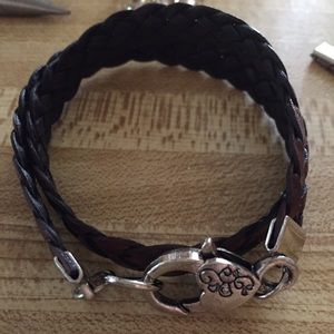 Leather Wrap bracelet.