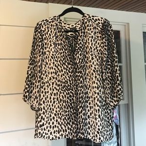 Talbots size 16 pattern shirt