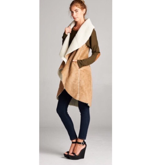 Shearing high low vest LAST ONE - Picture 3 of 4