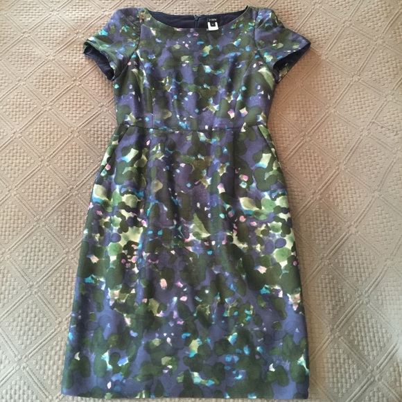 J Crew Lillian dress in nightshade floral