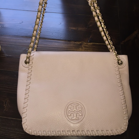Tory burch Marion light oak bag