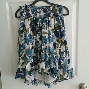 Motherhood Maternity M floral skirt