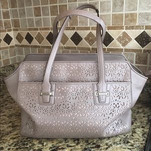 Coach  light purple eyelet shoulder bag