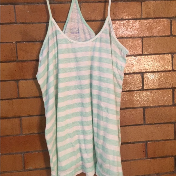 Striped Old Navy tank top