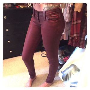 Lambskin True Religion jeans!