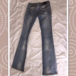 Miss Me Bootcut Jeans Sz 26 inseam 37