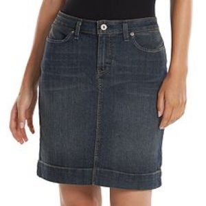 Dickies indigo denim skirt