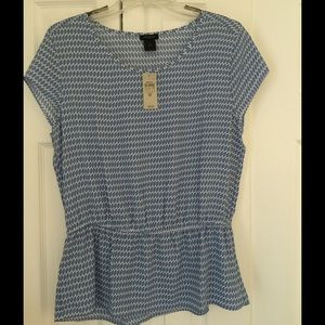 Ann Taylor print top.