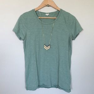 J. Crew Green Tee