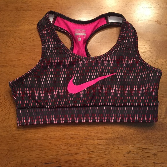 ❗️SALE❗️💥🆕 Pink & Black Nike Pro Dri-Fit Sports - Picture 2 of 4