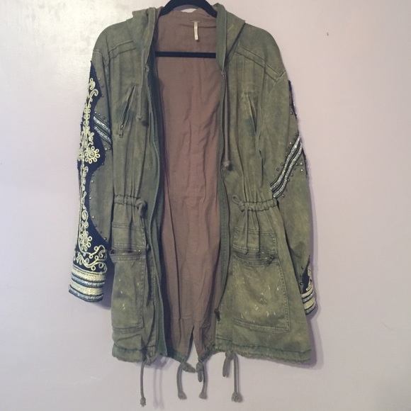 Free People Jackets & Blazers - Golden Quills Military Parka