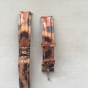 Michele watch band Cheetah. 16mm